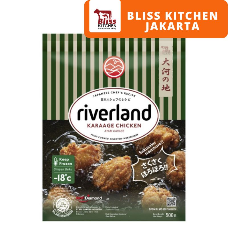 

Riverland Karaage Chicken / Chicken Karage / Ayam Karage 500gr