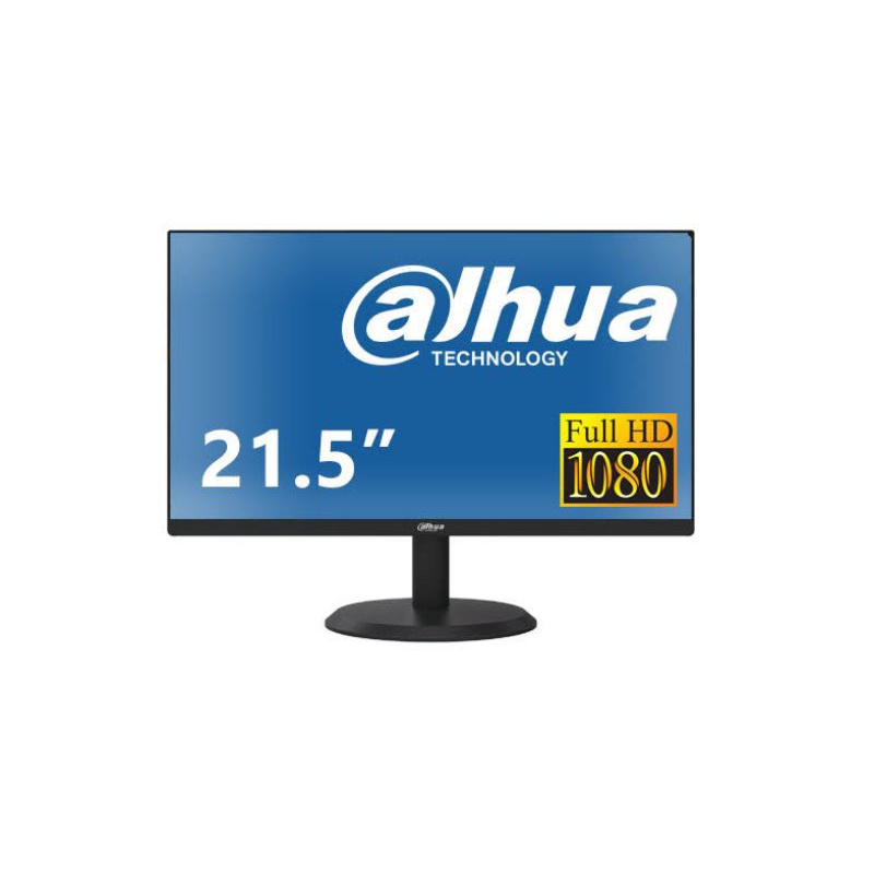 Monitor LED Dahua DHI-LM22-B200 22inch FHD built in speaker hdmi vga | LM20 A200 19.5&quot; LM22