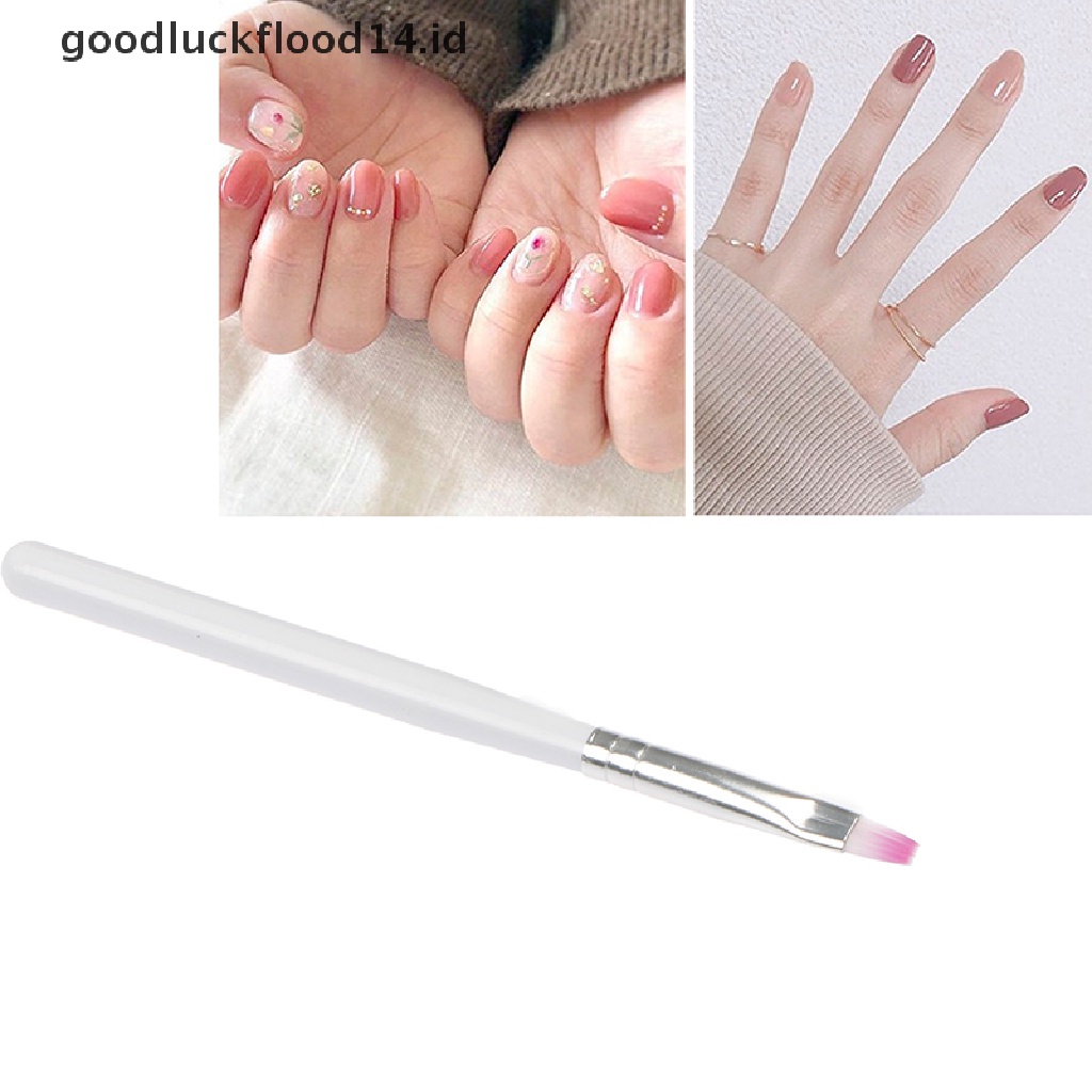 1 Pc Brush Pen Builder UV Gel Menggambar Lukisan Untuk Alat Manicure Nail Art