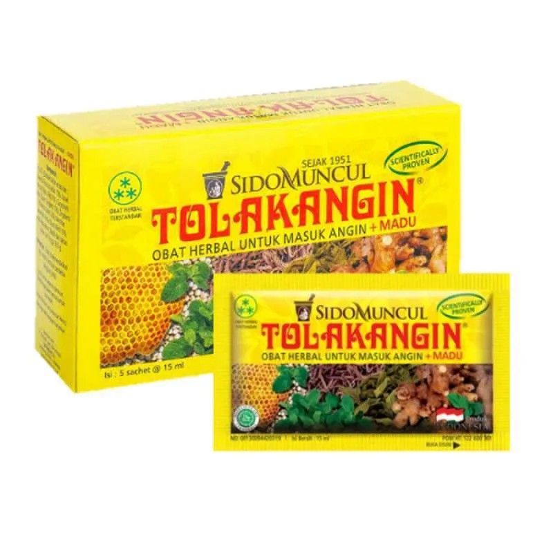 

Tolak Angin Cair isi 12 sachet