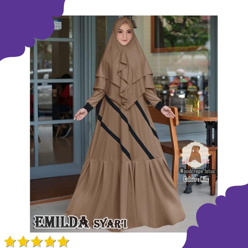 GAMIS SYARI EMILDA MILO