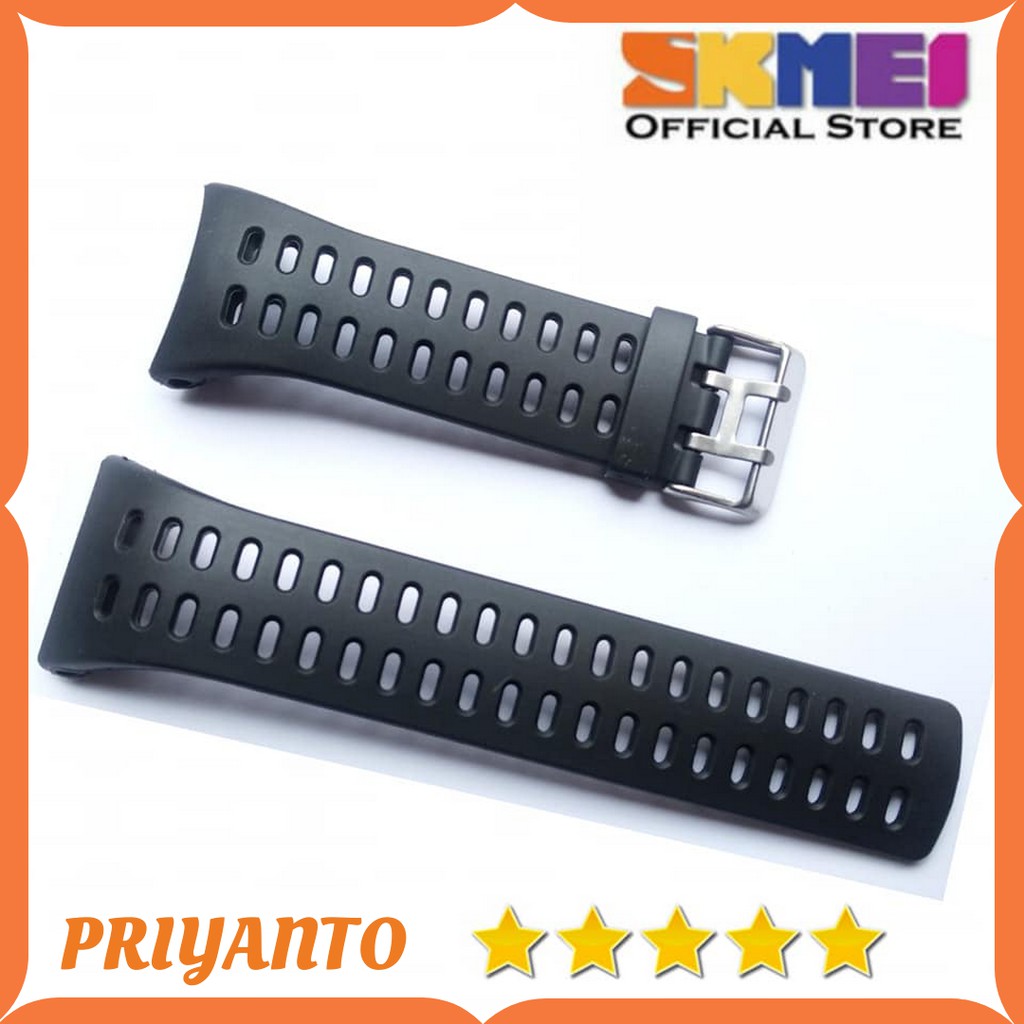 TALI JAM TANGAN SKMEI 1251 SKM 1251 STRAP RUBBER