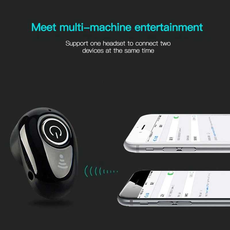 IDN TECH - IRONGEER Mini Bluetooth Earphone Handsfree Headset with Mic - S650+