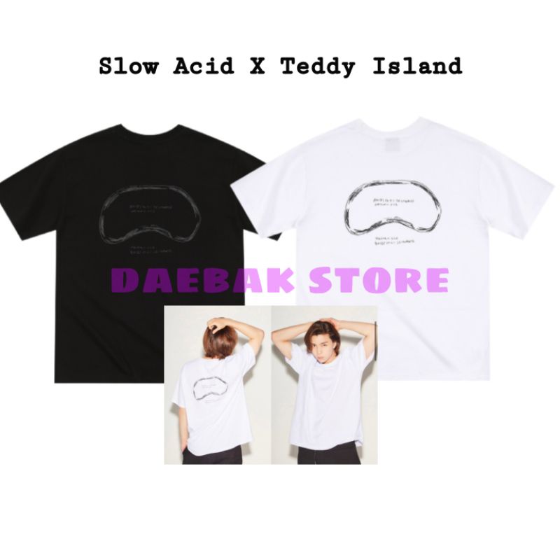 Kaos Jonny NCT127 Slow acid x Teddy Island Sablon