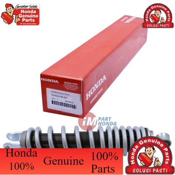 ~ shock beker belakang beat scoopy spacy vario 110 karbu per warna silver 52400-KVB-931