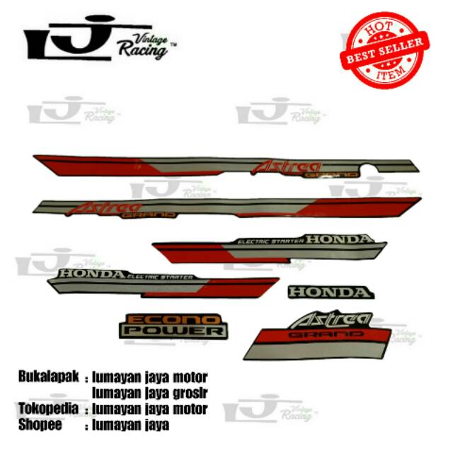 Strip honda grand striping honda grand stiker onda grand sticker honda grand