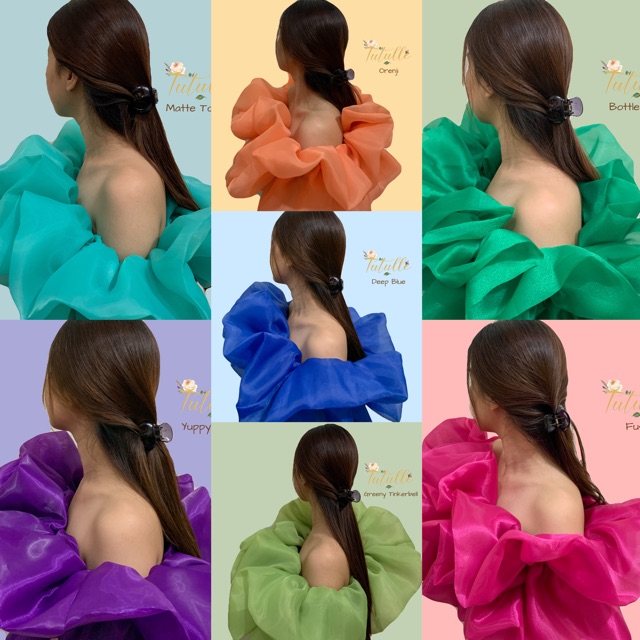 𝙏𝙪𝙩𝙪𝙡𝙡𝙚 Ruffle Makeup Basic / Polos Silk Organza / Ruffle MUA / Ruffle Organza / Kimono Makeup