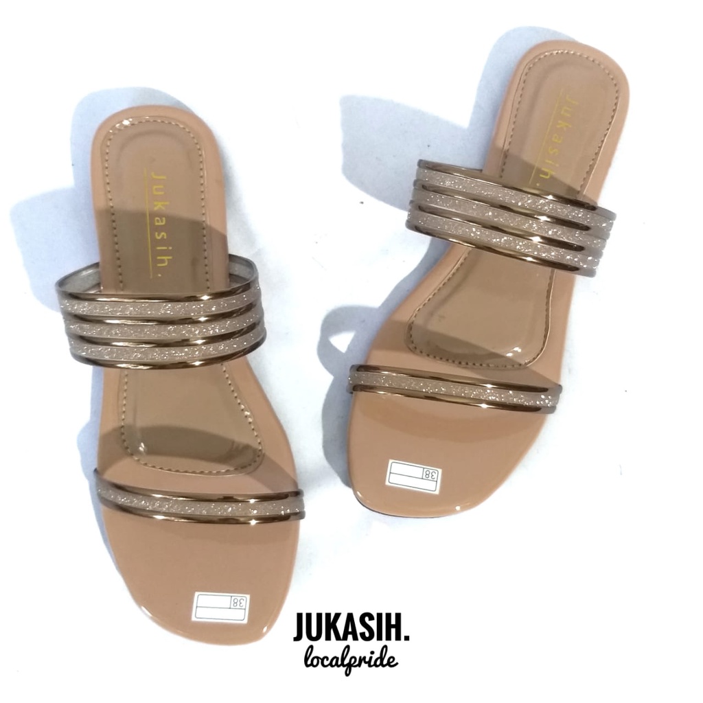 sandal wanita andini sandal teplek terkeren 2021