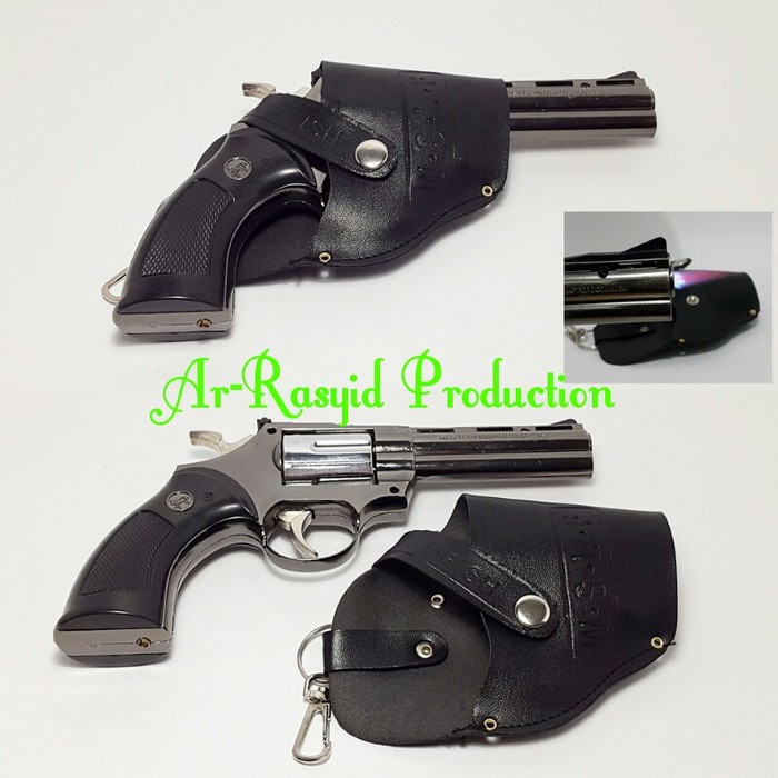 Promo Korek Api Pistol Python 357 Sedang by LARVA