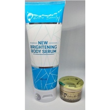 MEA-Gold Jelly+Body Serum Kedas Beauty Paket 2 in 1 Glowing