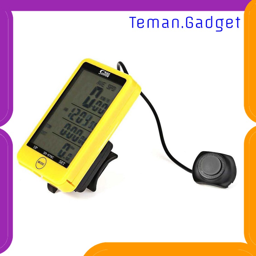 TG-IB276 SUNDING ODOMETER SPEEDOMETER WIRELESS MONITOR SEPEDA - SD-576C