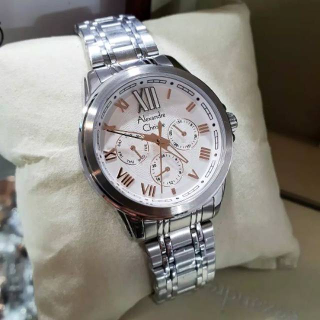 Alexandre christie original ac2494 Stainless steel silver
