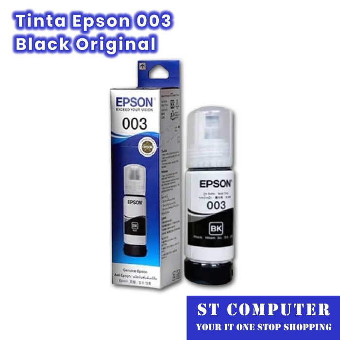 Tinta Epson 003 Black Original