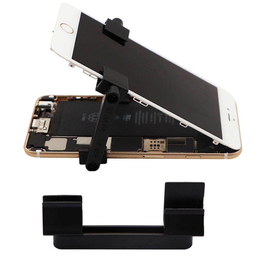 AUGUSTINA Stand Holder 2Pcs Adjustable Untuk Perlengkapan Pengikat Berdiri Layar LCD Ponsel