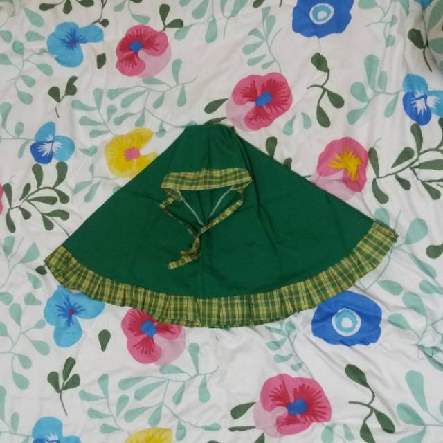 Seragam Muslim Anak Tk / Baju Muslim Gamis Tk Hijau Rompi Kotak