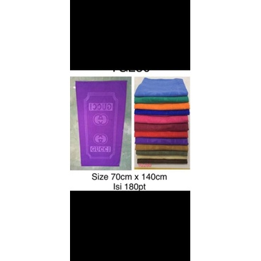 COD handuk mandi/handuk gucci  140X70