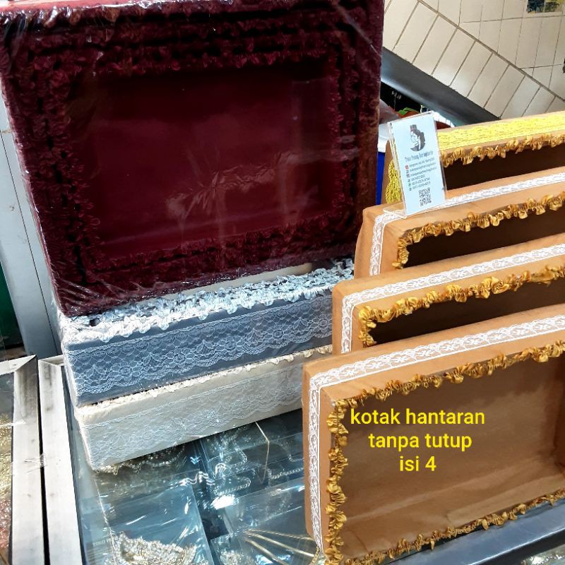 Kotak Hantaran Buka Tanpa Tutup