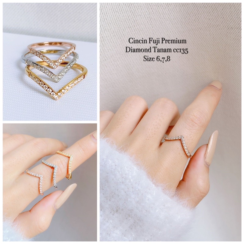 Cincin Fuji Titanium