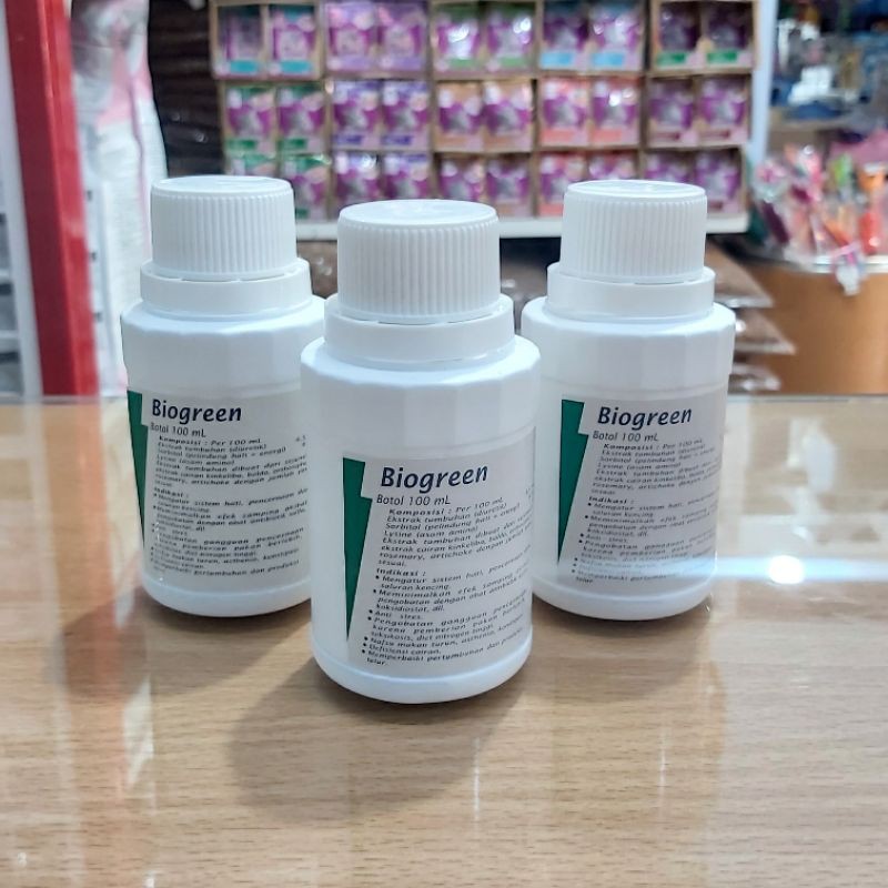 Biogreen 100 Ml Suplement Herbal Sorbitol Lysine Cat Dog Ayam Merpati Sapi Shopee Indonesia