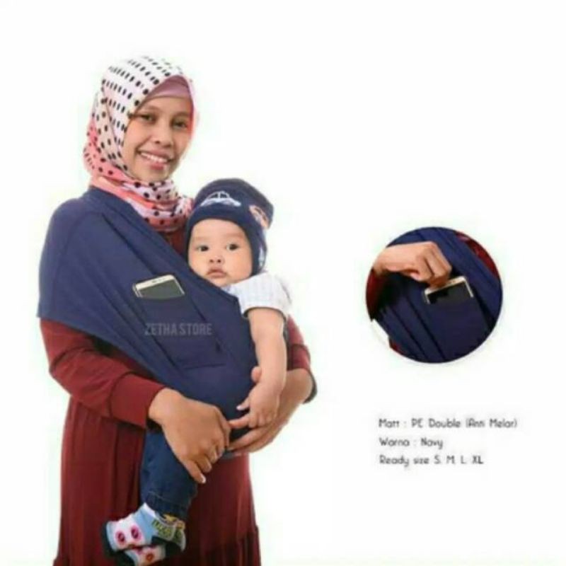 Termurah....gendongan bayi anti melar gendogan kaos