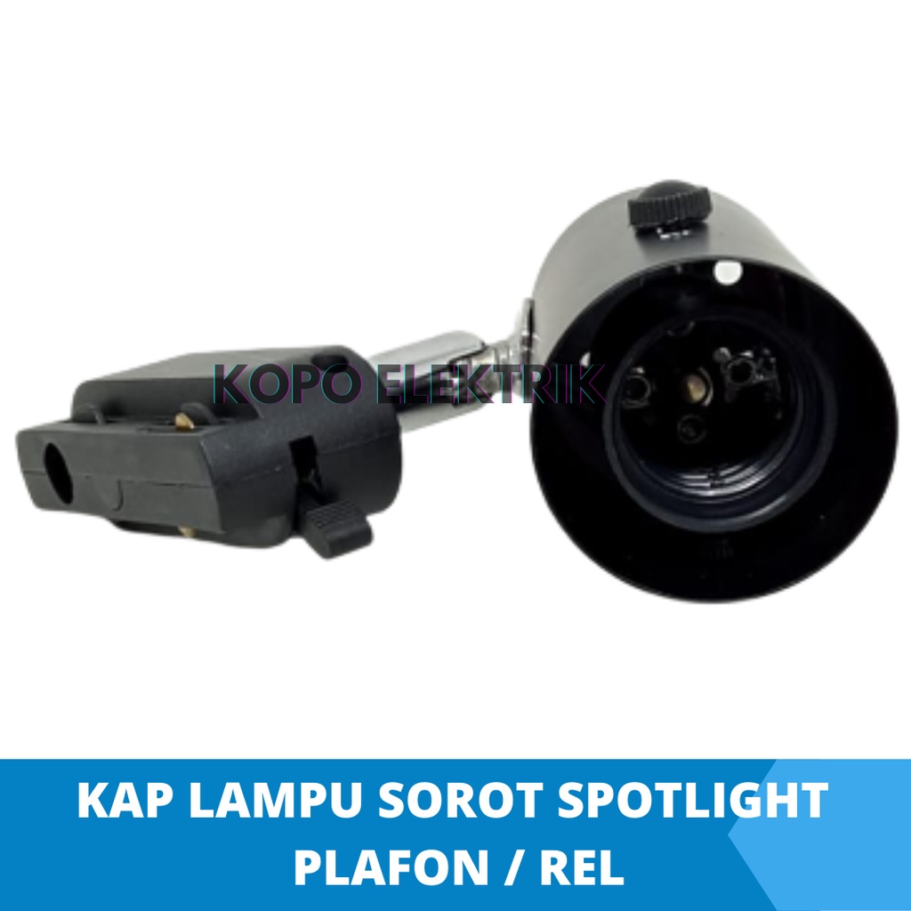 Kap Lampu Sorot / Kap Spot Light Tipe REL / Track