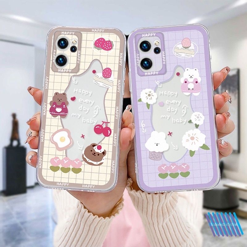 CASE MOTIF STARBERRY CHERRY FOR ALL TYPE VIVO Y01 Y15S  Y12 Y15 Y17 Y20 Y20I Y21 Y21S  Y30 Y30I Y50 Y91 Y91C  Y16 - UA