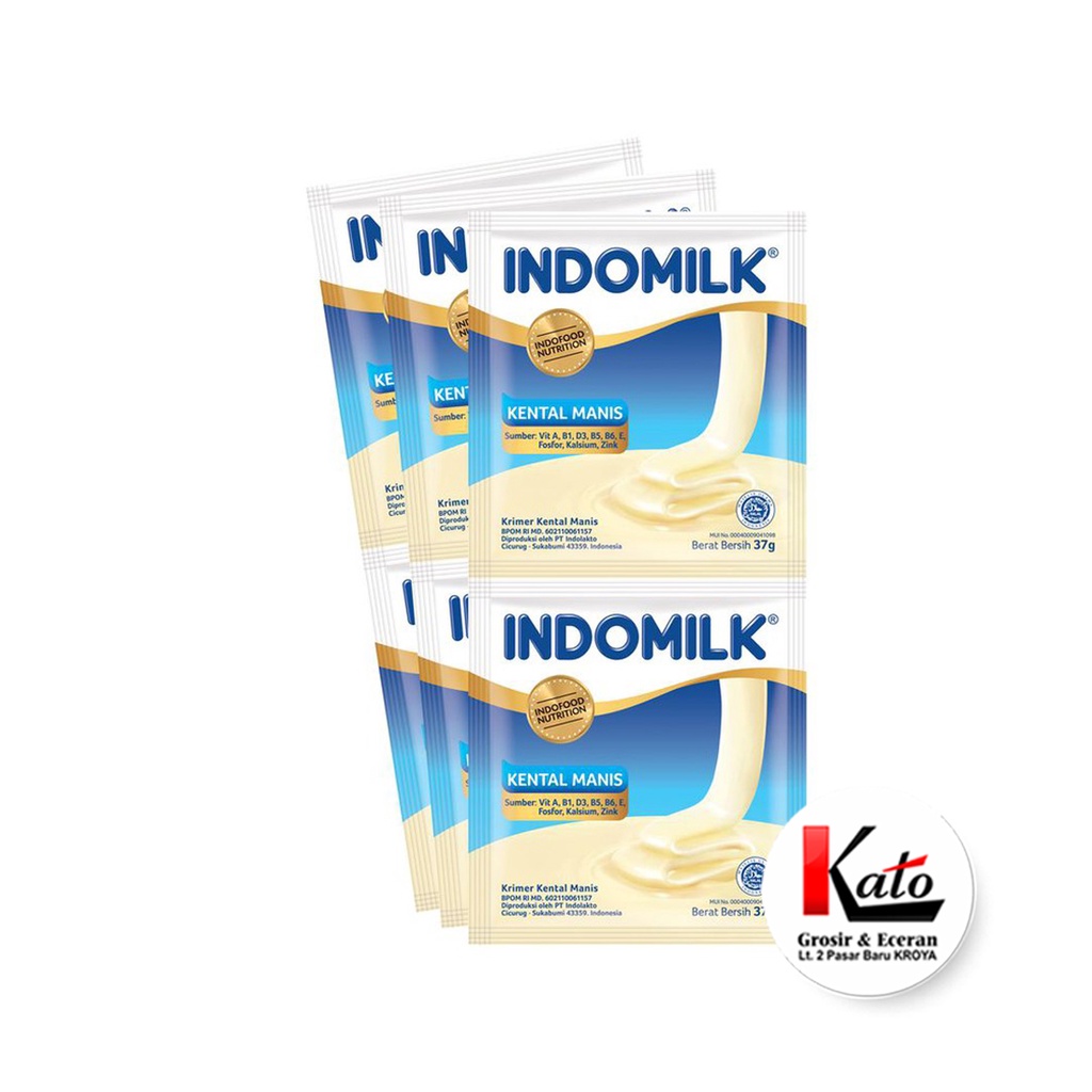 

Indomilk Kental Manis Putih Sachet 6x37gr