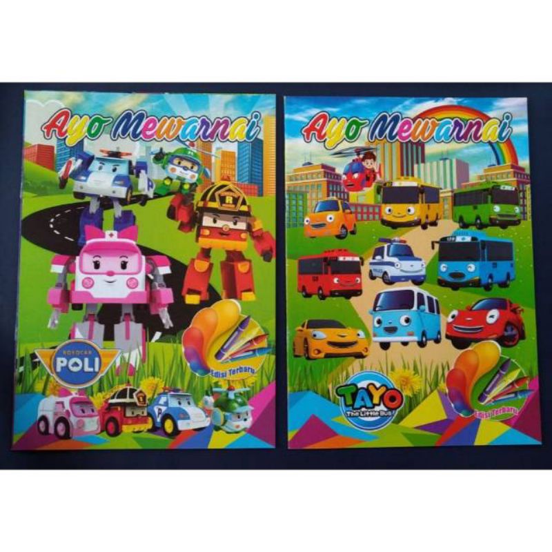 

Buku Belajar Mewarnai Ukuran Besar Untuk Anak Anak