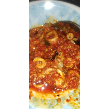 

Cumi Cabe (Sambel Cumi) Pedas