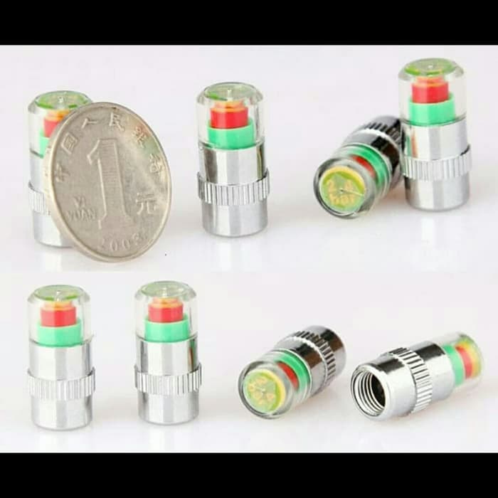 Tutup pentil Tutup pentil motor mobil sepeda universal indikator tekanan angin