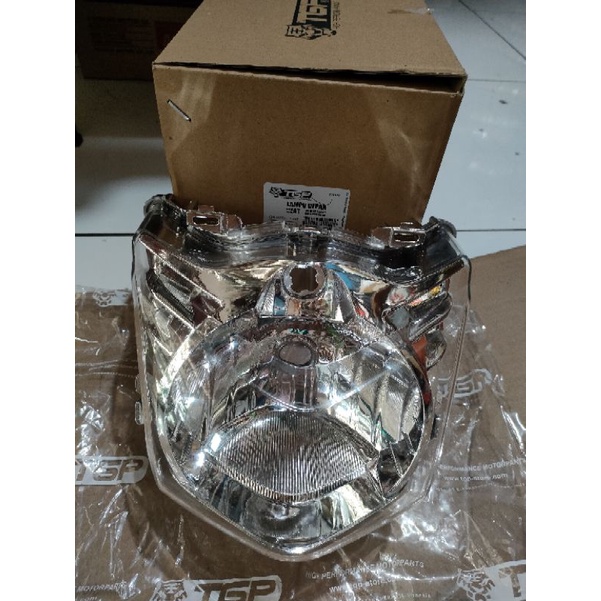 REFLEKTOR DEPAN BEAT BEAT KARBU / LAMPU MIKA LAMPU DEPAN BEAT KARBU BEAT