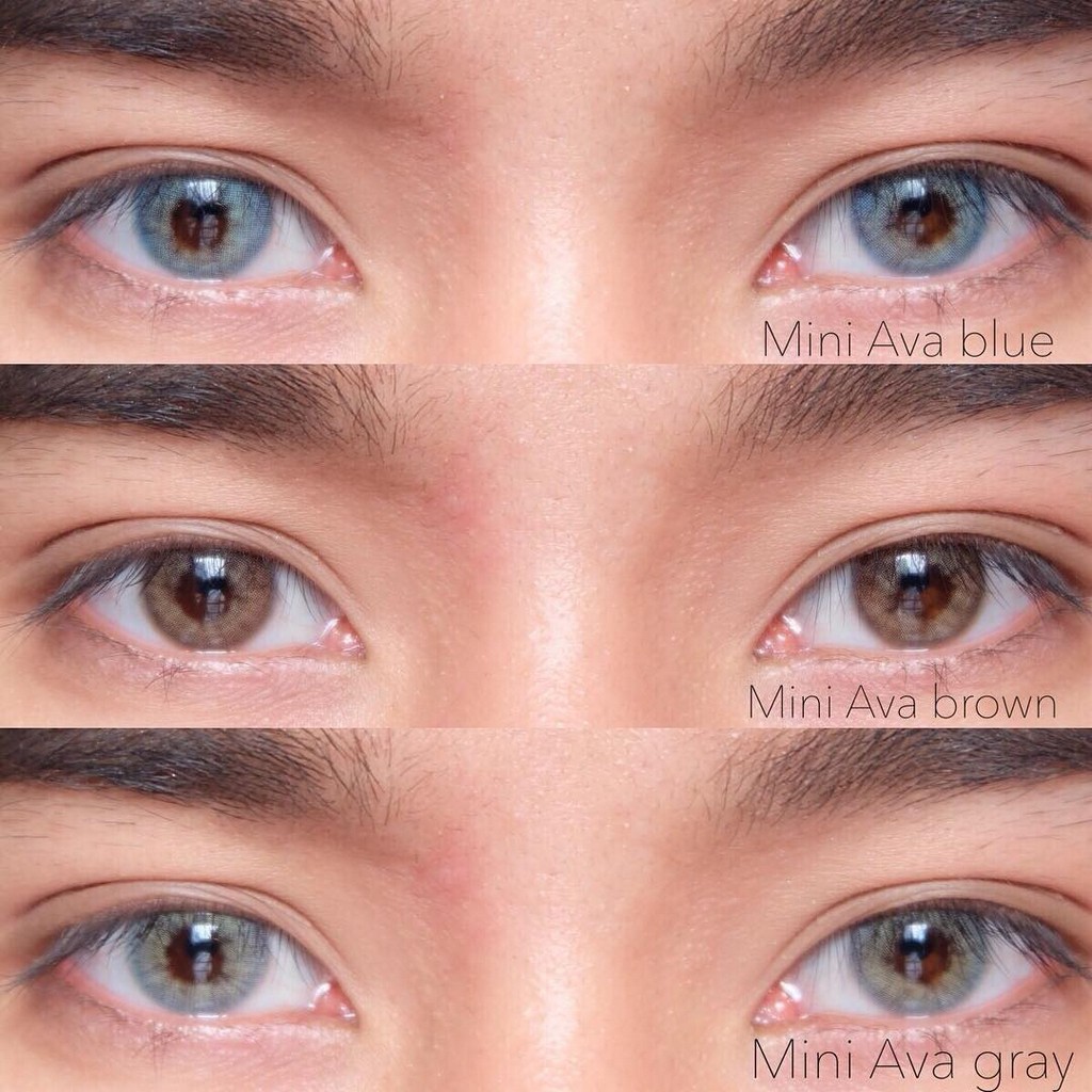 

[LMR] Softlens Kitty Kawaii Mini Ava Blue Biru