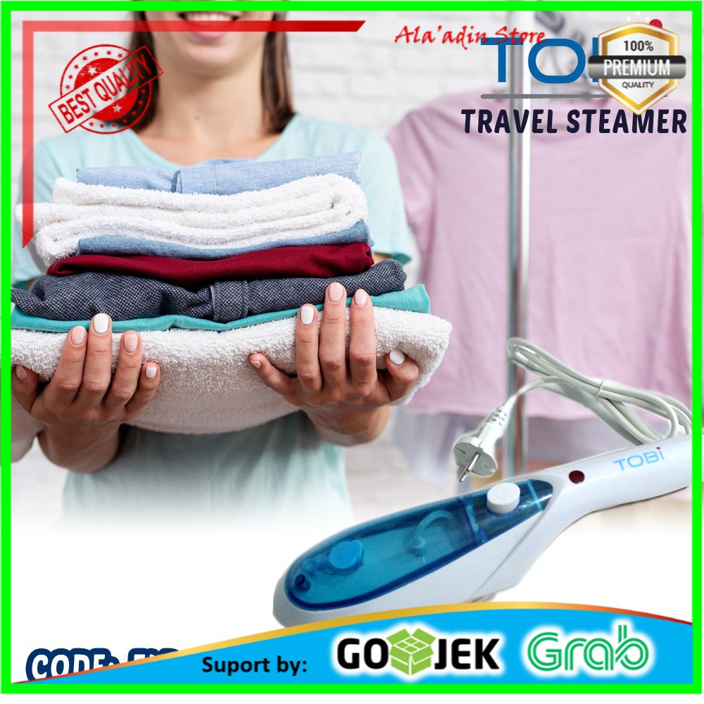 Promo Tobi Strika Uap Travel Steamer Seterika Pakaian Murah  (Elp-20)