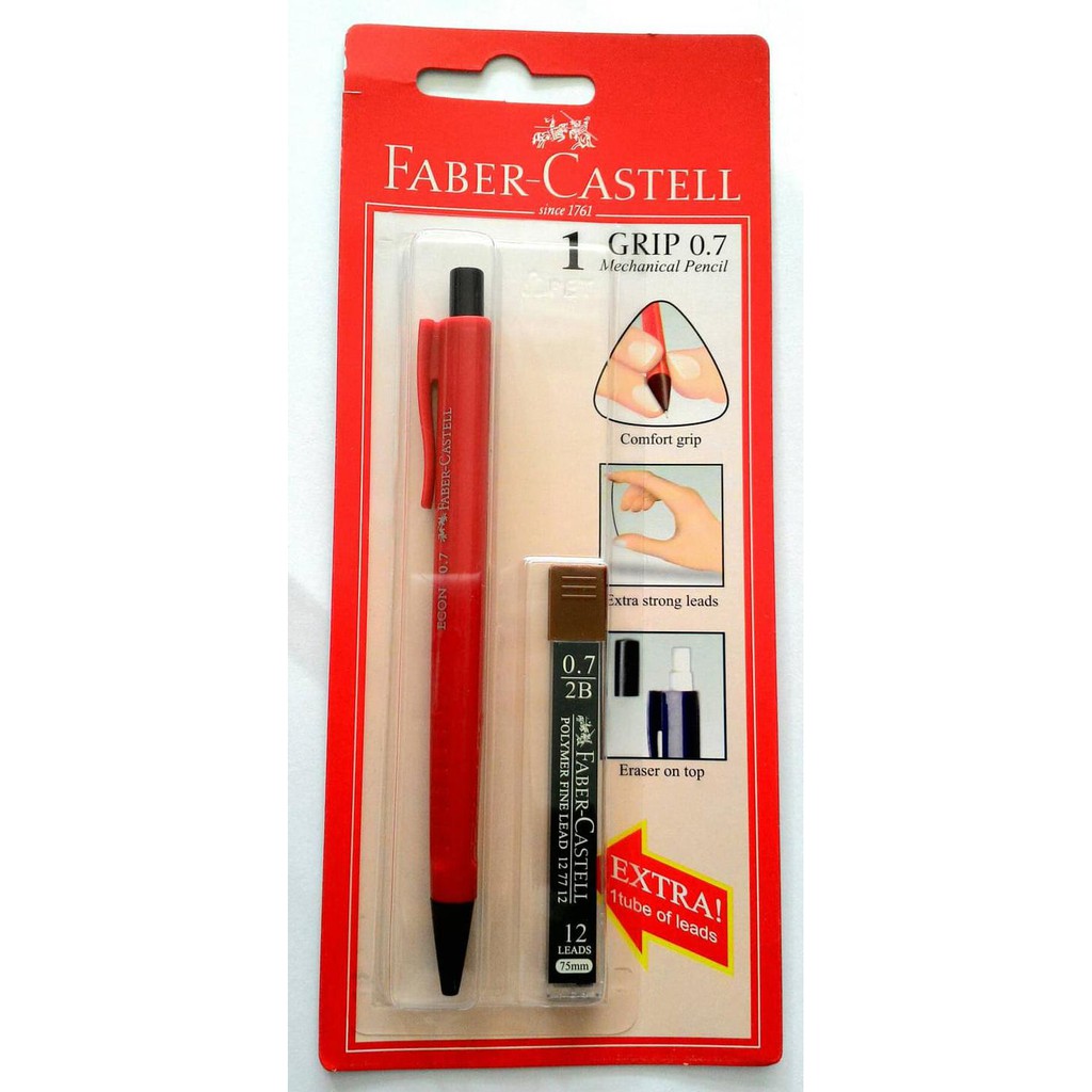 

HOT SALE Pensil Mekanik Faber-Castell Grip 0.7 Terjamin