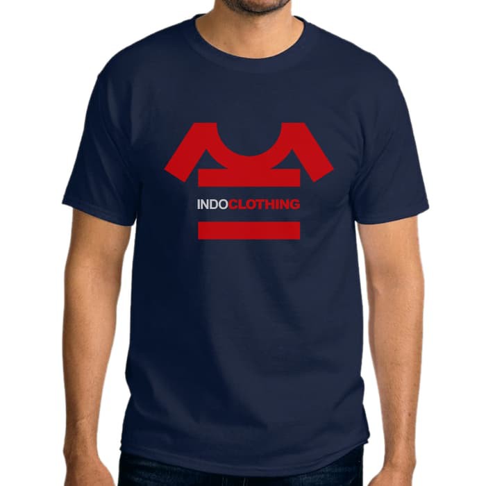 KAOS  T-Shirt IndoClothing - Hitam  COC KATOO