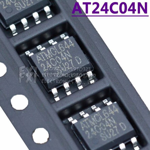 AT 24C04 24C04N AT24C04 24C04 24C04B Penyimpanan Chip IC SMD SOP-8