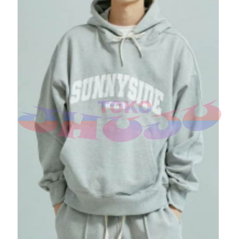 Jaket Hoodie Jumper TXT Hueningkai style Sunny side queens