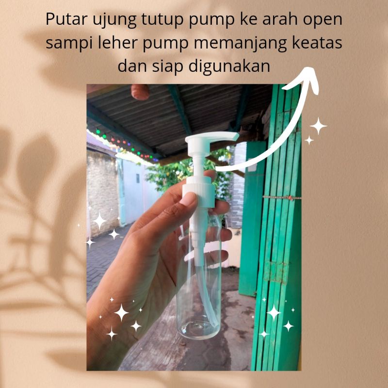 BOTOL 100 ML SHARE PIPET, PUMP, FLIPTOP, SPRAY COCOK UNTUK BEPERGIAN / TRAVELING