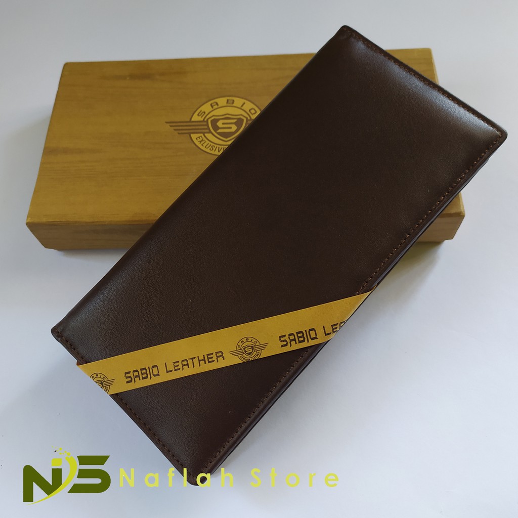 Dompet kulit asli pria panjang ASLI FULL GRAIN kulit sapi ORI garut