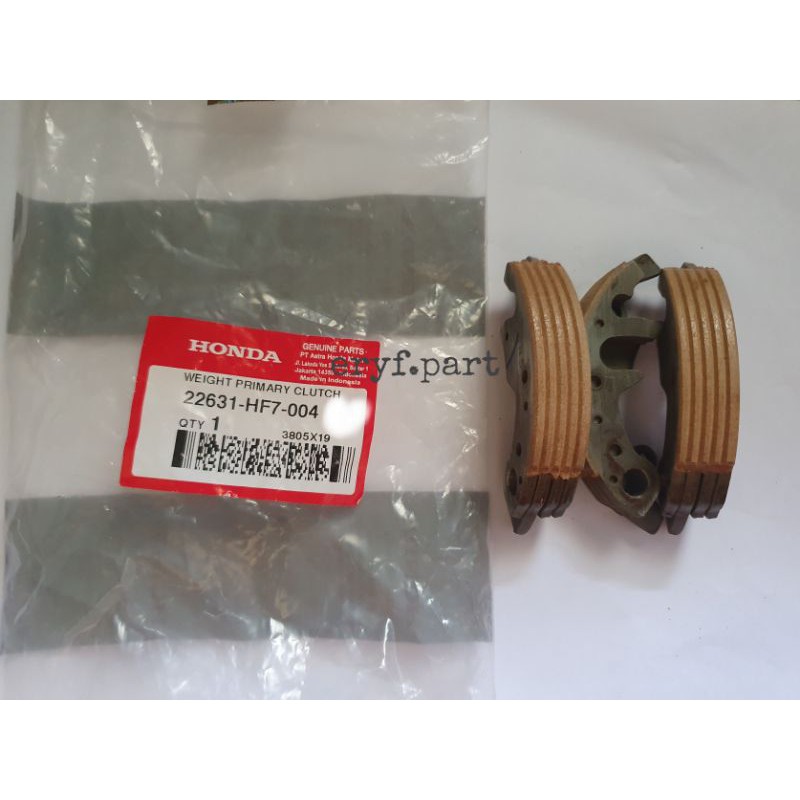 kampas ganda kopling only grand/supra x 100% ORIGINAL