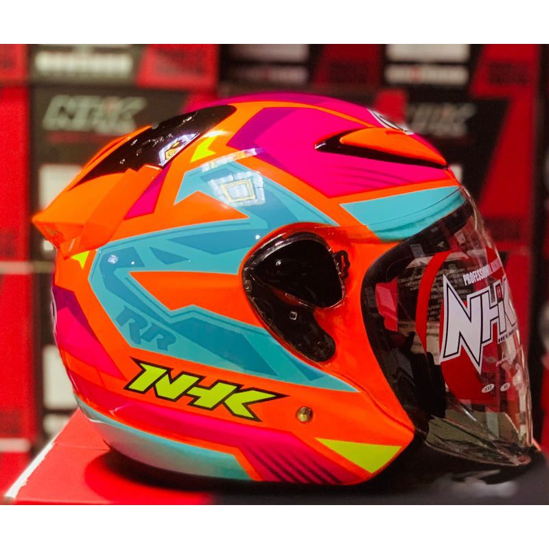 Helm NHK R6 Starco Orange floo