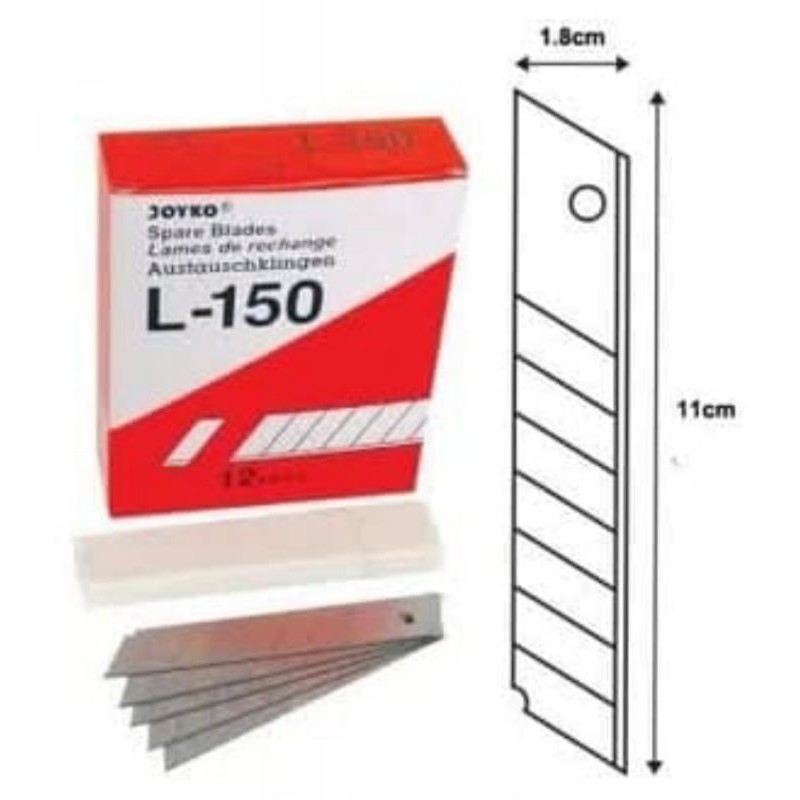 

Isi Cutter Joyko L-150 - Isi Cutter Besar (1 tube)