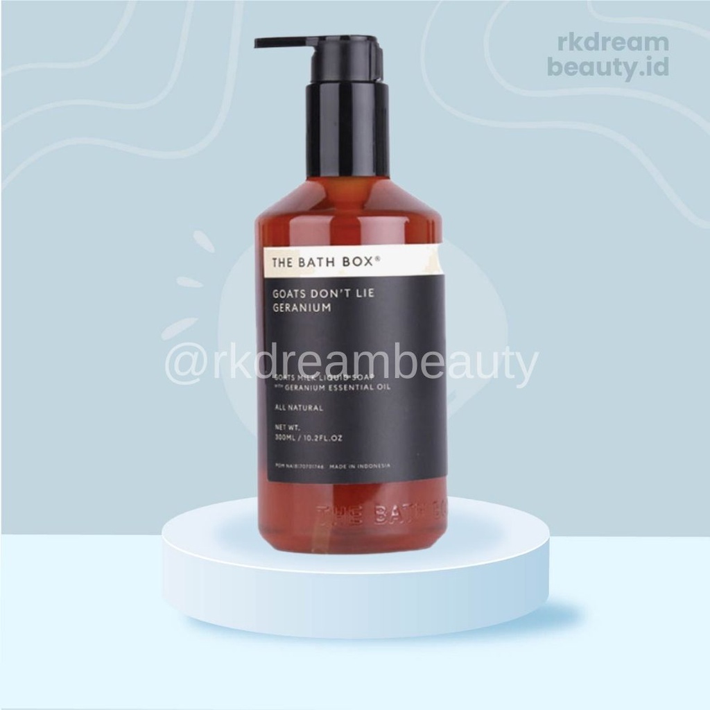THE BATH BOX - Goats Don't Lie Geranium 300ml
