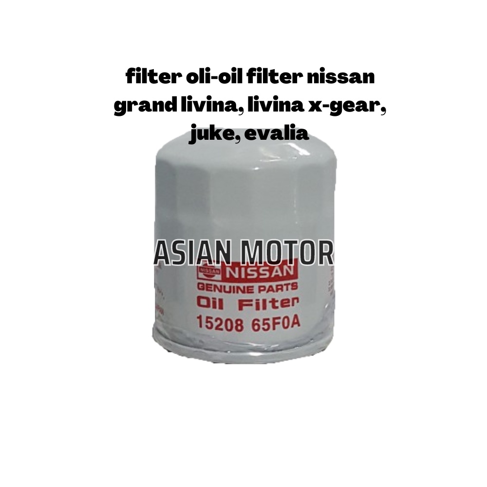 FILTER OLI-OIL FILTER NISSAN GRAND LIVINA, LIVINA X-GEAR, JUKE, EVALIA ORIGINAL