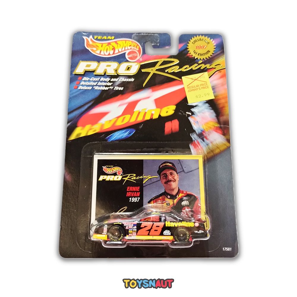 HW Hotwheels Pro Racing Nascar Ernie Irvan #28 Ford Thunderbird 1996