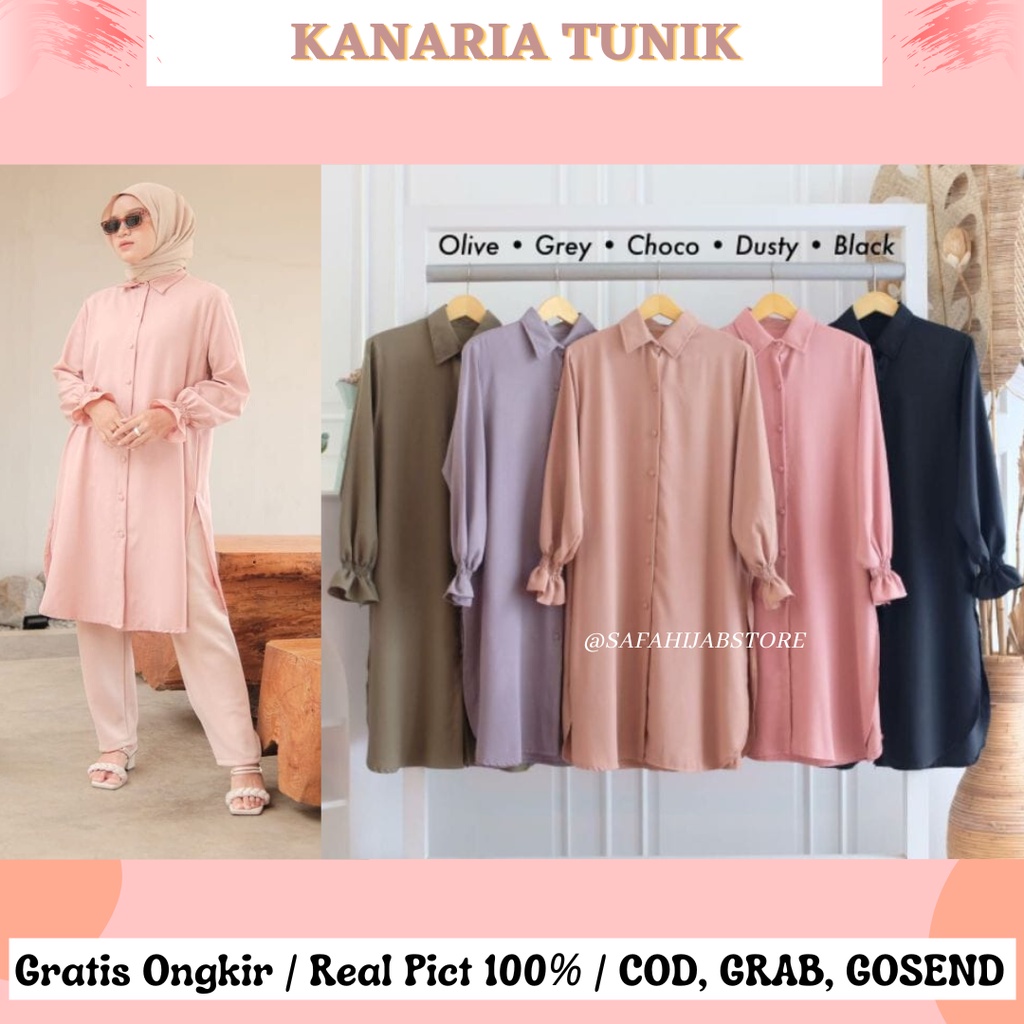 KANARIA JUMBO TUNIK / ATASAN KERJA / TUNIC