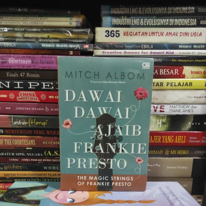 BUKU ORIGINAL DAWAI-DAWAI AJAIB FRANKIE PRESTO MITCH ALBOM