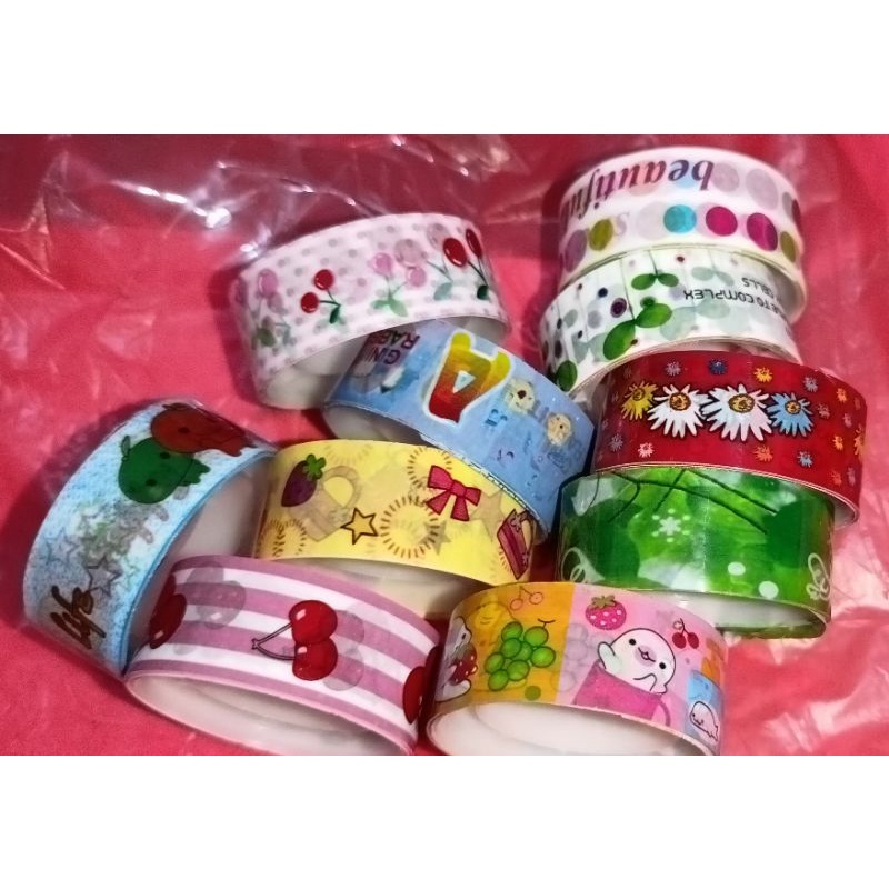 

ISOLASI KARAKTER MURAH / ISOLASI FANCY / SELOTIP LUCU / SELOTIP KARAKTER