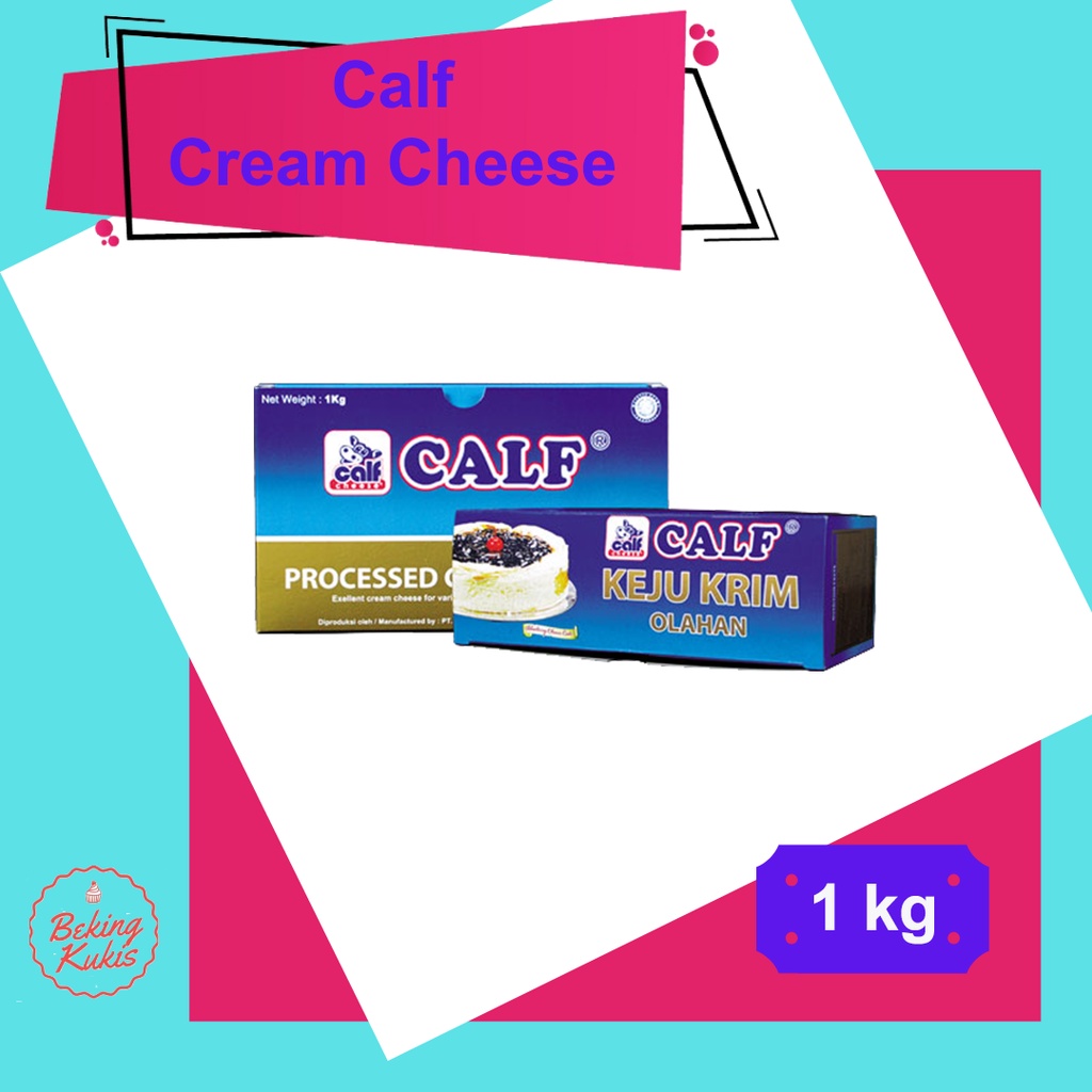 

Calf Cream Cheese 1 kg / Keju krim olahan