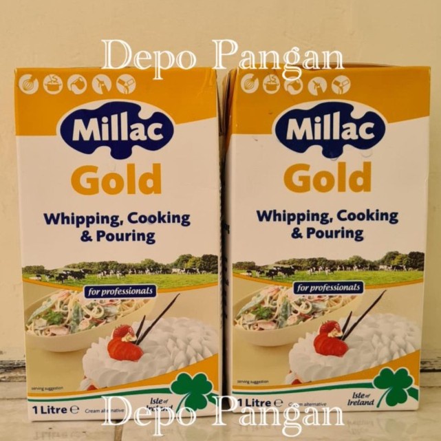 

MILLAC GOLD WHIPPING CREAM 1L
